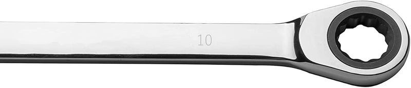 FLZOSPER 10mm Metric Ratchet Wrench,Box End Head 72-Tooth Ratcheting Combination Wrench Spanner - Image 3